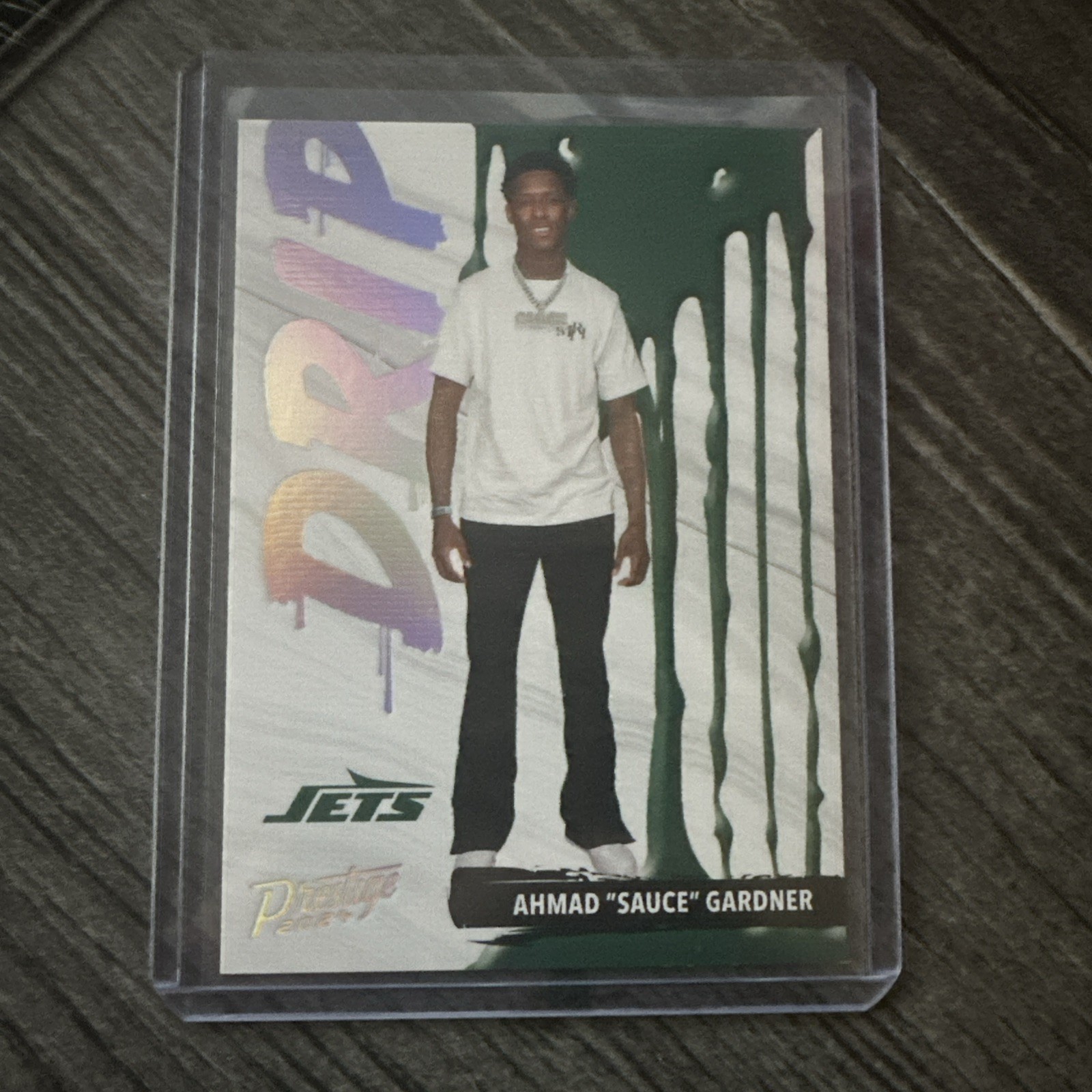 2024 Panini-Prestige Ahmad Sauce Gardner DRIP Case Hit #D-AGR