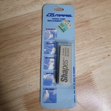 COMARE Shapes Hair Shaper Razor Replacement Blades 6 Pack VTG NOS USA 4.17 per gallon