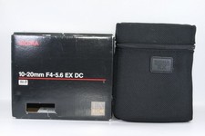 SIGMA DC 10-20mm f/4-5.6 EX HSM NIKON  NEAR MINT from Japan 418