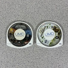 Sony PlayStation Portable PSP Game Lot Star Wars Battlefront Field Commander
