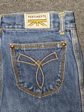 Vintage Pentimento Jeans Womens Size 9 Blue Denim Bootcut Flare Made in USA