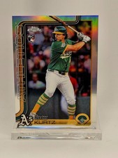 2025 Topps Chrome Update Series Nick Kurtz RC #USC178 Refractor Athletics