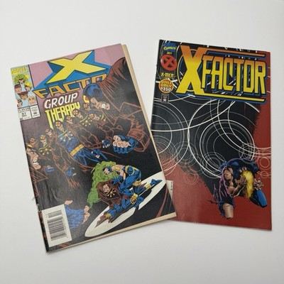 X-Factor Comic Book Set #97 #112 (Marvel, December 1993)