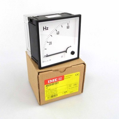 IME DC Voltage Indicator AN364B1001 0-62.5Hz Original Box