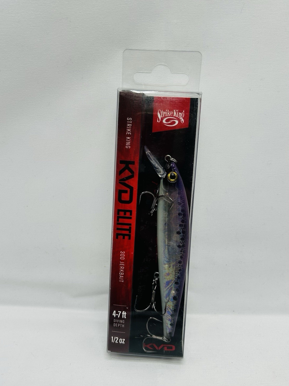 3 Pc Lot Berkley Fishing Lure, Strike King Jerk Bait, Bill Lewis Square Bill - Image 4