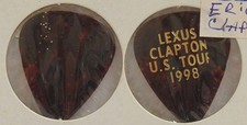 ERIC CLAPTON - VINTAGE 1998 ERIC CLAPTON CONCERT TOUR GUITAR PICK