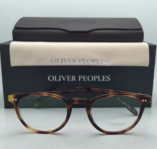New OLIVER PEOPLES Eyeglasses RILEY R DM OV 5004 1007 47-20 Dark