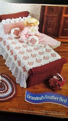 Annie's FASHION Doll Collection Grandma's Feather Bed CROCHET PATTERN