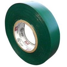 Vinyl Plastic Electrical Tape - PVC Green - 7MIL - 60' - MORRIS-60040