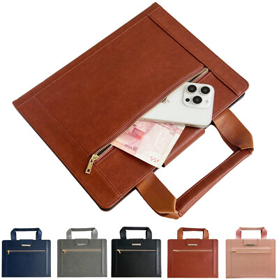 For iPad Pro 13/11/Air/mini 6/7/iPad 10.2'' Hand Bag Smart Leather Wallet Case 