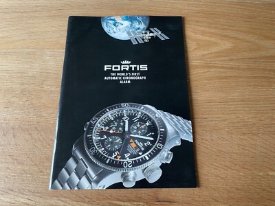 Alarm Fortis Official Cosmonaut Fortis Catalogue Space Chronograph