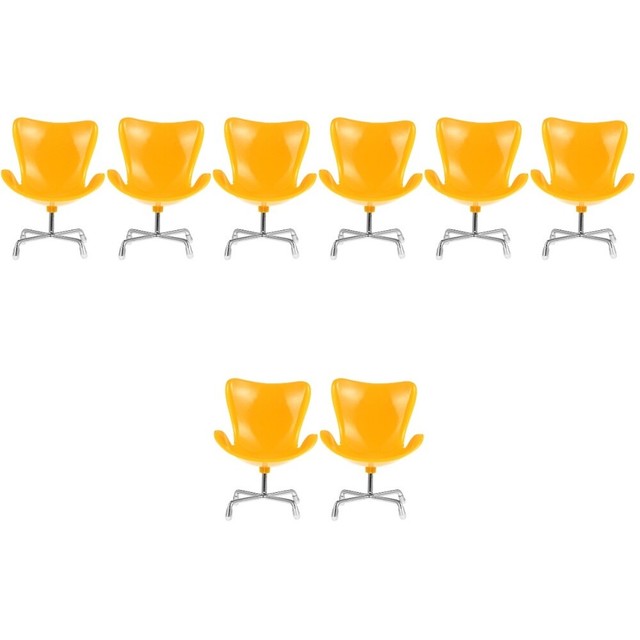 8 Pcs Puppe Stühle Puppen Sessel Papagei Käfig Zubehör 8 Pcs Puppe Stühle Puppen Sessel Papagei Käfig Zubehör