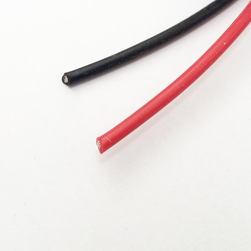 16 AWG Gauge Silicone Wire Flexible Stranded Copper Cables 1M for RC black red - Picture 5 of 5