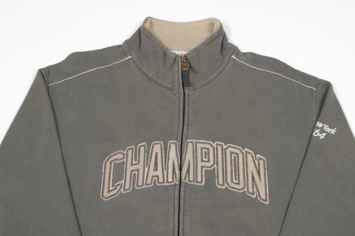 Vintage CHAMPION Cotton Jacket XXL Bomber Tracksuit Retro