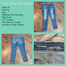 Old Navy Women's Size 18 Rockstar Super Skinny Jeans