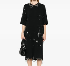 NWT ~ R13 Elongated Tshirt Dress with Chains Size XS/S