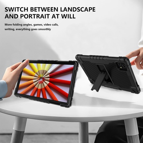 For T-Mobile Revvl Tab 5G Heavy Duty Case Built Strap Kickstand,Screen Protector - Picture 5 of 45