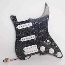 Prewired Loaded Pickguard with SSH Alnico 5 Pickups for Fender Strat Guitar