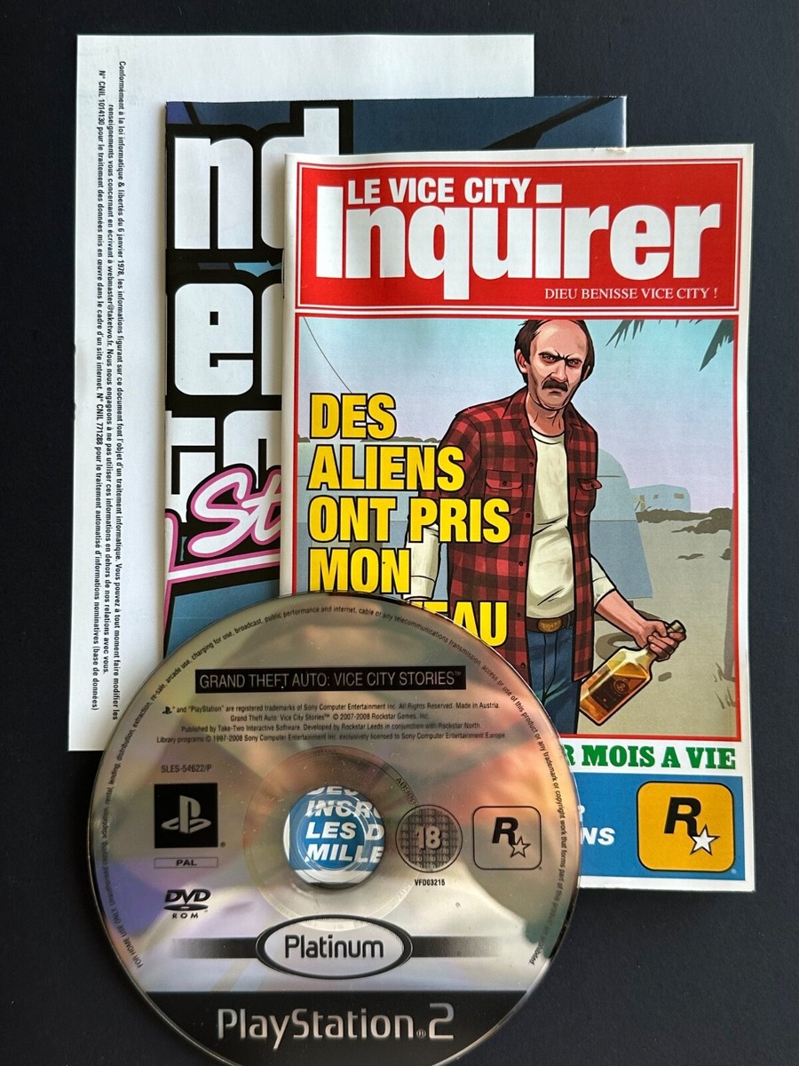 Prix Grand Theft Auto: Vice City Stories (GTA) PS2 : Cote & Argus