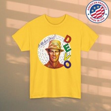Devo We are DEVO Men's T-shirt Size S-5XL Gold 