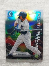 2021 Bowman Positional Promise Refractor #POS-JD Jasson Dominguez Yankees 