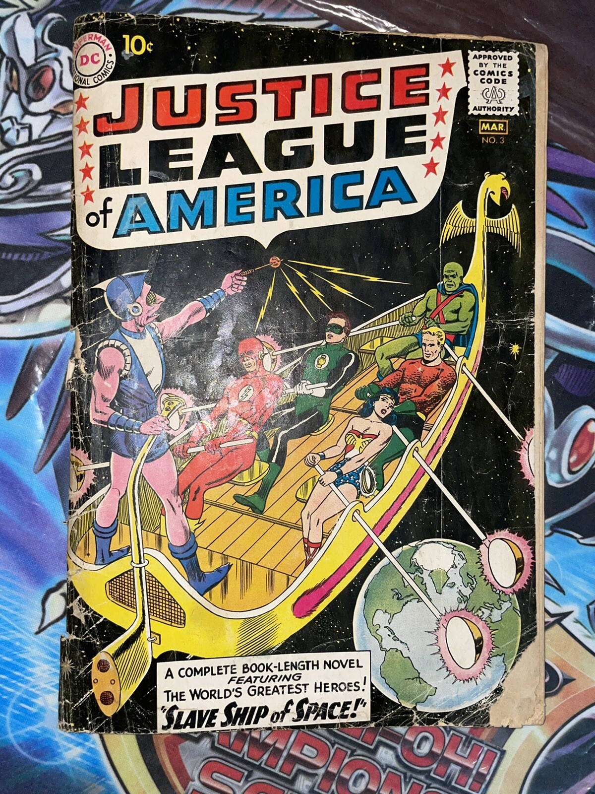 Justice League Of America #3 1st Kanjar Ro Dc Comic Book