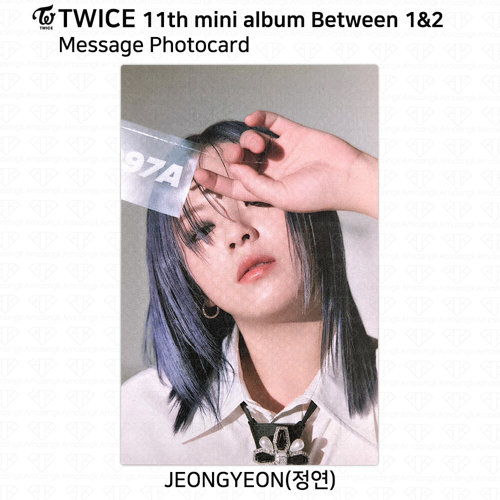 TWICE 11th Mini Album Between 1&2 Jeongyeon Photocard Postcard