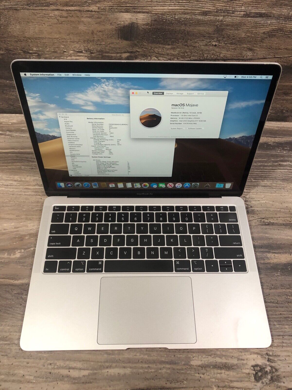 Apple MacBook Air 2019 13 Intel Core i5 1,60GHz 512Go SSD 16Go