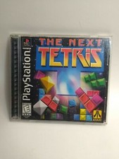 THE NEXT TETRIS Game PlayStation 1 PS1 Complete Black Label FREE FAST Shipping