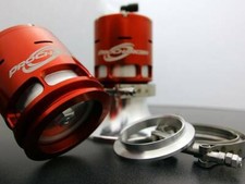 Procharger Red Prorace Open Bypass Valve Aluminum Flange Mount New Procharger Red Prorace Open Bypass Valve Aluminum Flange Mount New