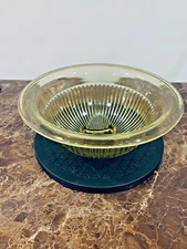 Federal Nested Amber Glow Mixing Bowl 9 1/2" Bowl