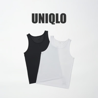 UNIQLO AIRism Deodorant Mesh Tank Top 2 Color XS-4XL Japan New