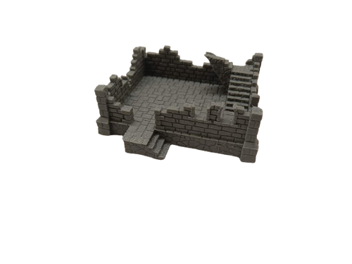 Ulvheim Ruined Brick House 3 Fantasy/Medieval Scenery/WW2 28mm - Picture 3 of 3