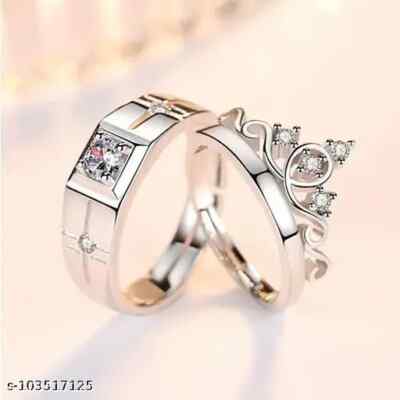 Couple Ring Ring For Girl Men Raja Rani Ring Marriage Ring