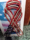 AMERICAN RIBBON PATRIOTIC MOTION ROPE LIGHT SCULPTURE — photo 4