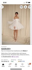 Have.Dress Wedding Reception Dress Short Wedding Dress