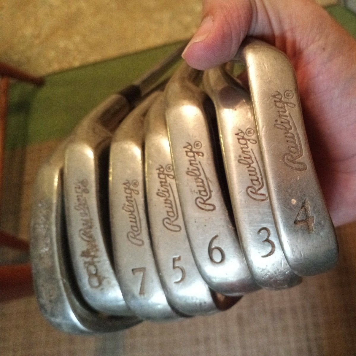 RAWLINGS ローリングス　ゴルフクラブセット Rawlings RH Golf Club Set 7 Irons 3,4,5,6,7,8, PW - Pure Gold be