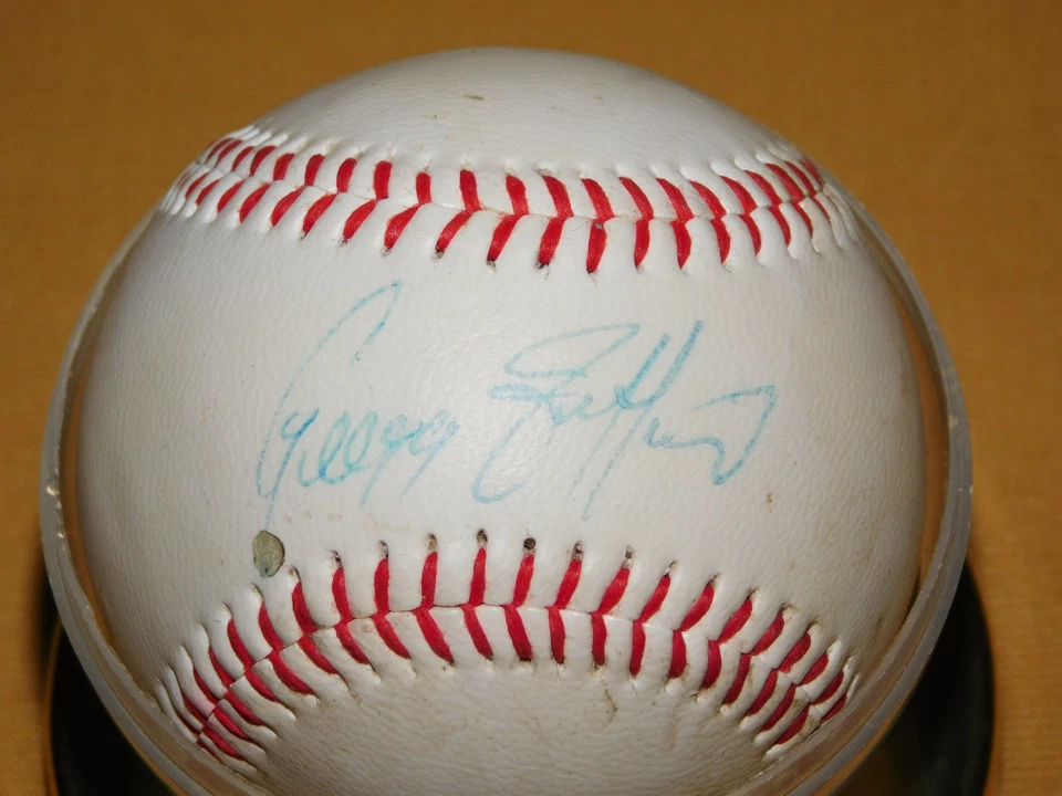 BÉISBOL FIRMADO AUTOGRAFIADO DE COLECCIÓN MLB GREGG JEFFERIES NEW YORK METS Foto 2 de 4