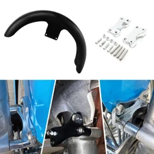 Front Fender+Riser Relocator Brackets Kit Fit For Harley Touring 14-Up 21" Wheel