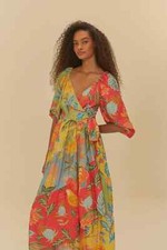 NWT FARM RIO DRESS  SIZE MEDIUM PK6166 7/3 JS