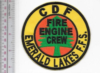 Hot Shot Wildland Fire Crew California CDF Emerald Ridge Forest Fire NO TARIFF