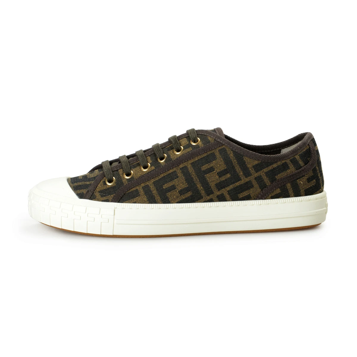 Fendi canvas cheap shoes