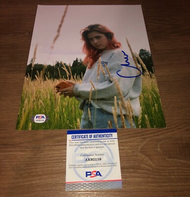 Clairo Immunity Sling Metal Heart Signed 8x10 Photo PSA Boygenius