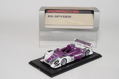 B18 1:43 SPARK PORSCHE RS SPYDER VAN MARKSTEIN MOTORSPORT