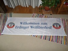 Erdinger Brauhaus Fasching Erding Brauerei Fahne Banner Biergarten Glas Pin