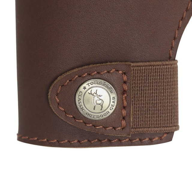 Genuine Leather Gun Barrel Protector Holder Barrels Cover Clay Shooting