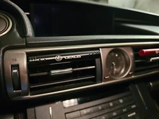 BLACK Lexus Car IS GS ES RX NX F-Sport Air Fresh Freshener 2x Included Scents