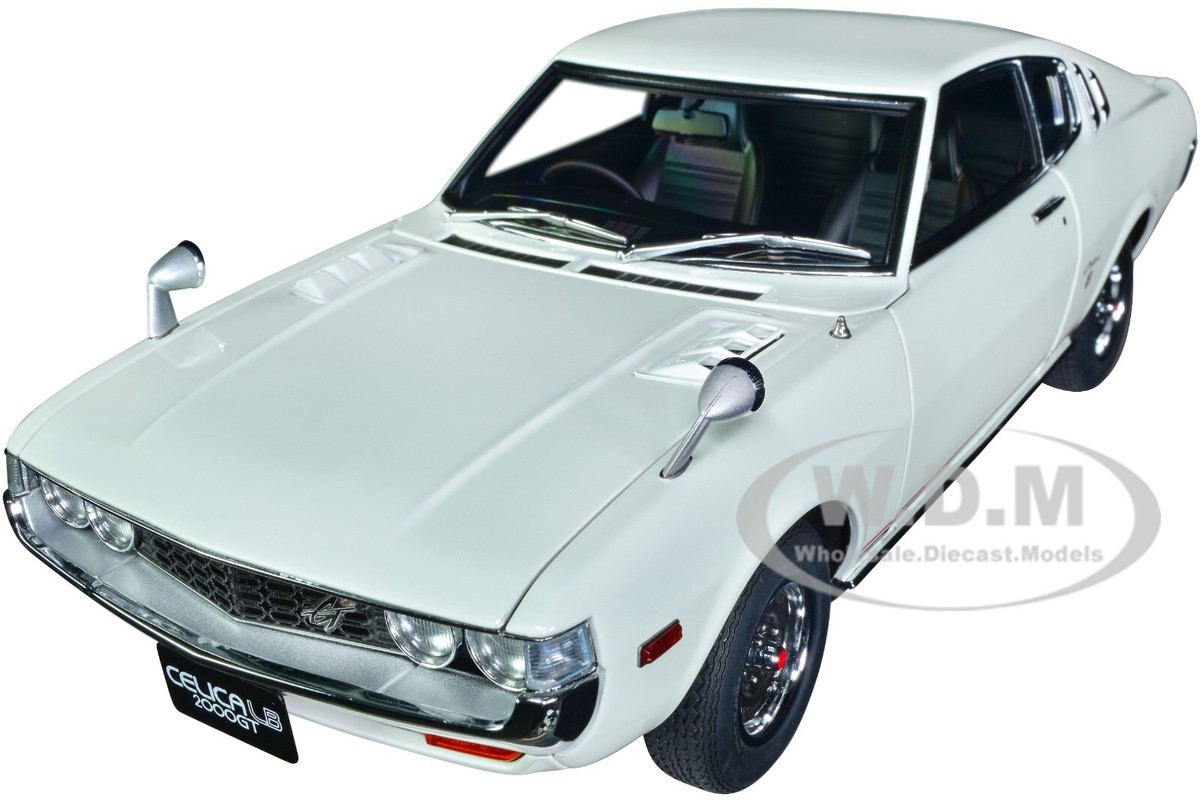 1973 TOYOTA CELICA LIFTBACK 2000GT (RA25) RHD WHITE 1/18 MODEL CAR