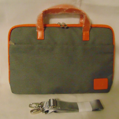 NEW Tote Bag Legacy Plus Laptop 13'' Tablets Padded LIned Shoulder crossbody Gray