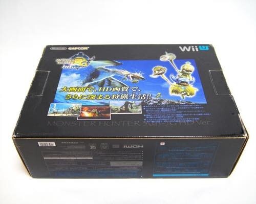 Nintendo Wii U 32G Monster Hunter 3G HD Ver. Juego Premium Completo Japón Ver. - Imagen 5 de 6